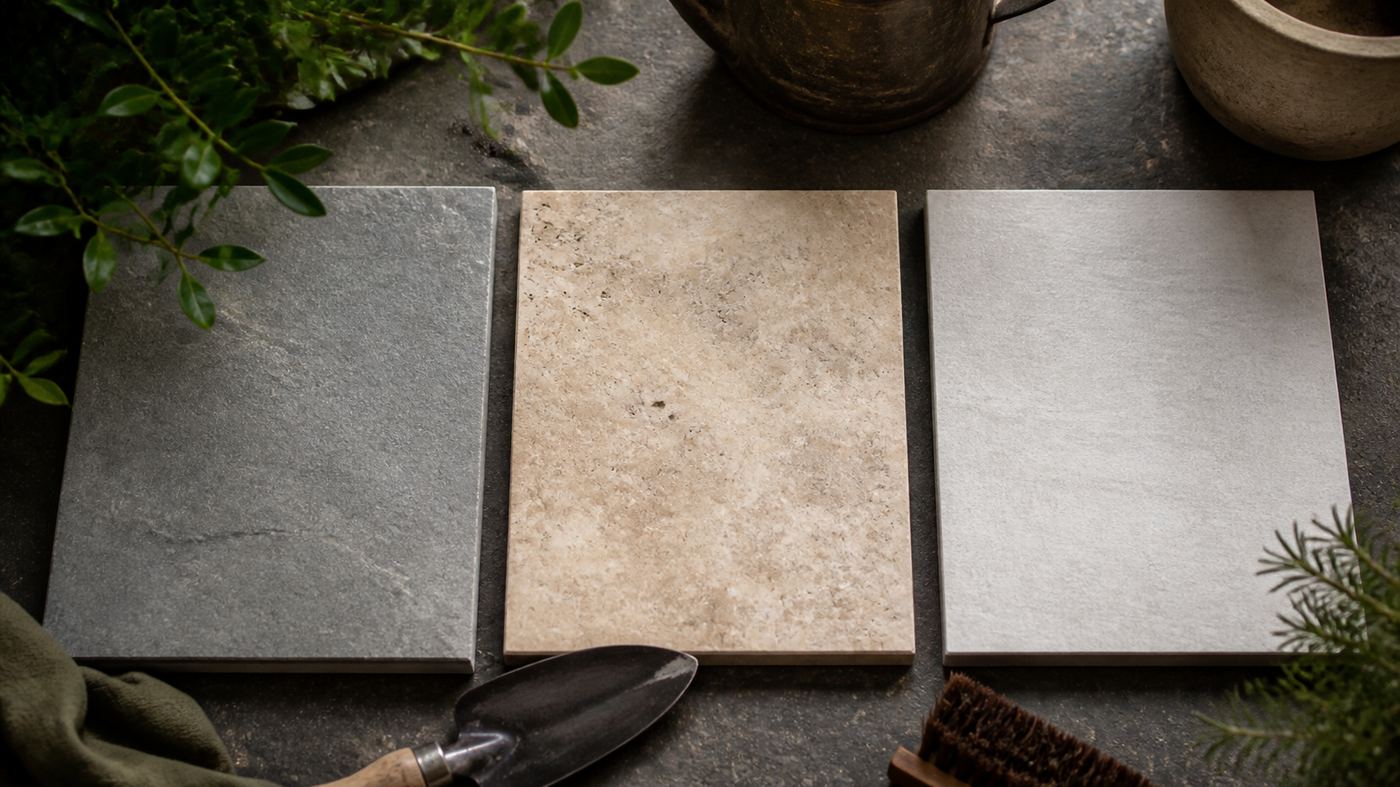 800×450 — bluestone vs travertine patio samples side by side